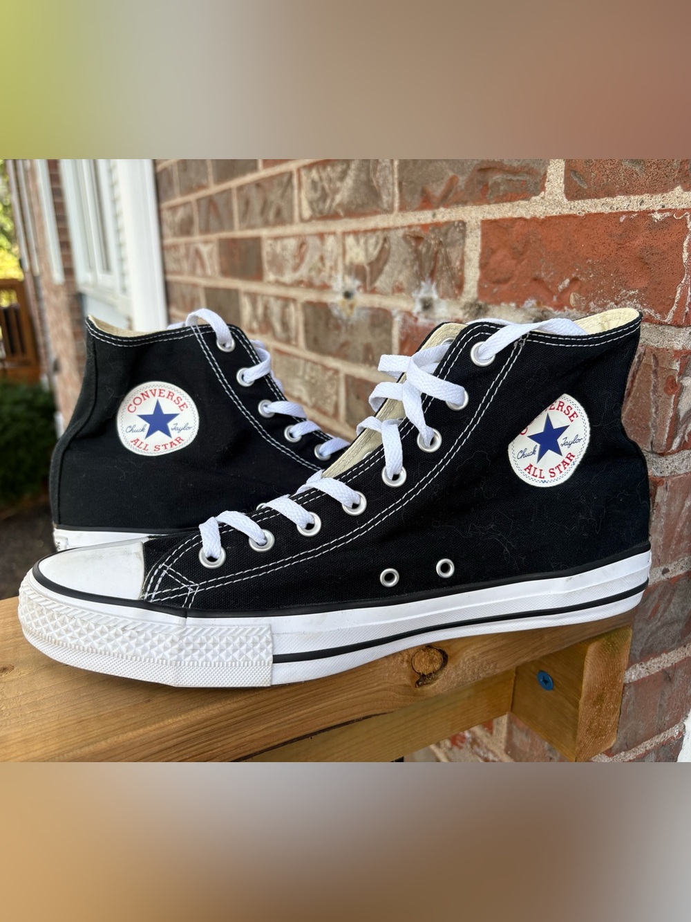 Converse Chuck Taylor All Star high-top canvas sneakers 10.5M 12.5W